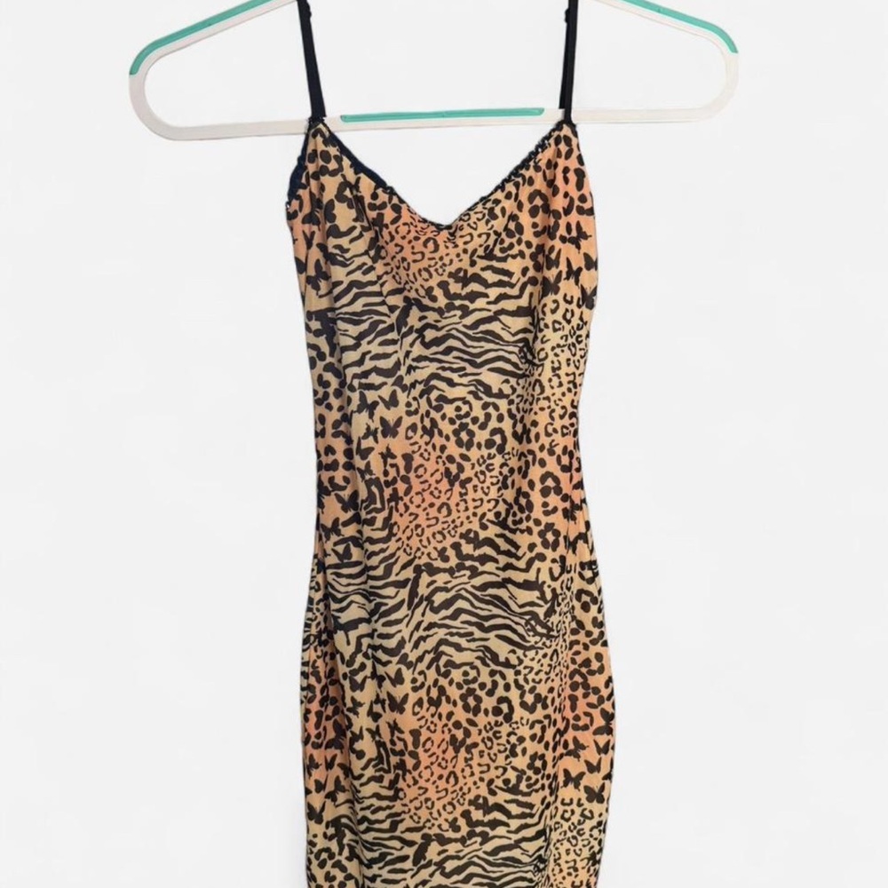 Princess Polly Animal Print Mini Dress